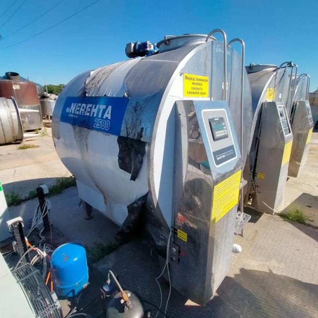 Танк-охладитель Nerehta 2,5т с холодильной установкой инв.7479