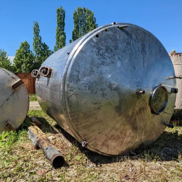 Емкость 15м3 термос вертикальная