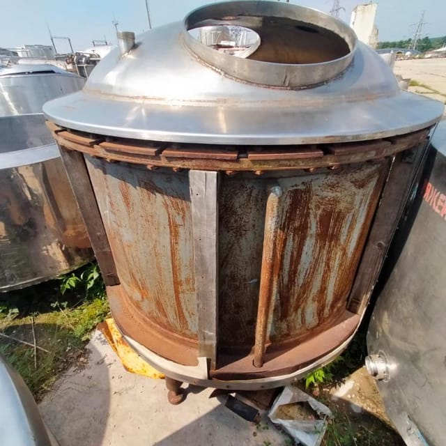 Емкость 1000 литров с рубашкой инв.7594