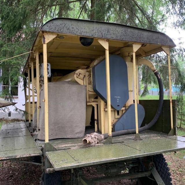 Передвижная крупорушка ПКР-3