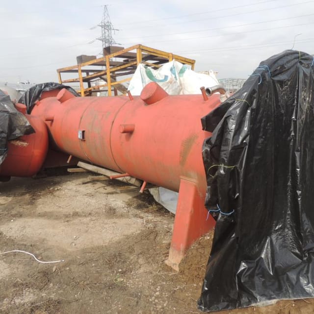 Кожухотрубный испаритель инв.5784