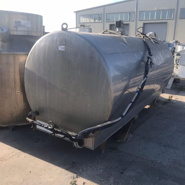 Танк охладитель Г6-ОРМ 3500л с холодильной установкой инв.10713