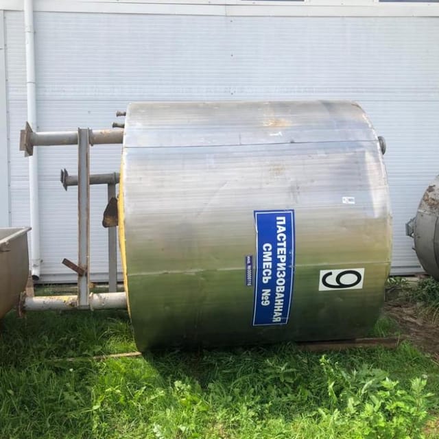 Емкость с рубашкой 6,3м3 инв.8691