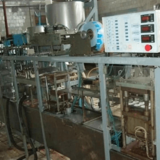 Фасовочный автомат в ванночки б/у атд 3-500