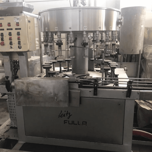 Моноблок розлива и укупорки тиражной смеси "SEITZ-FULLA" в стеклобутылку инв.7872