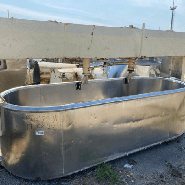 Сырная ванна 2500л инв.10780