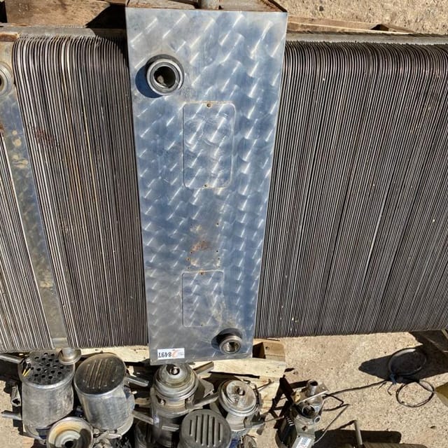 Теплообменник пластинчатый от пастеризатора ОКЛ-10 10т инв.8497