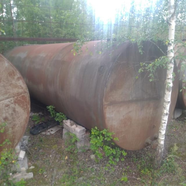 Емкость стальная 60куб.м с ребрами жесткости