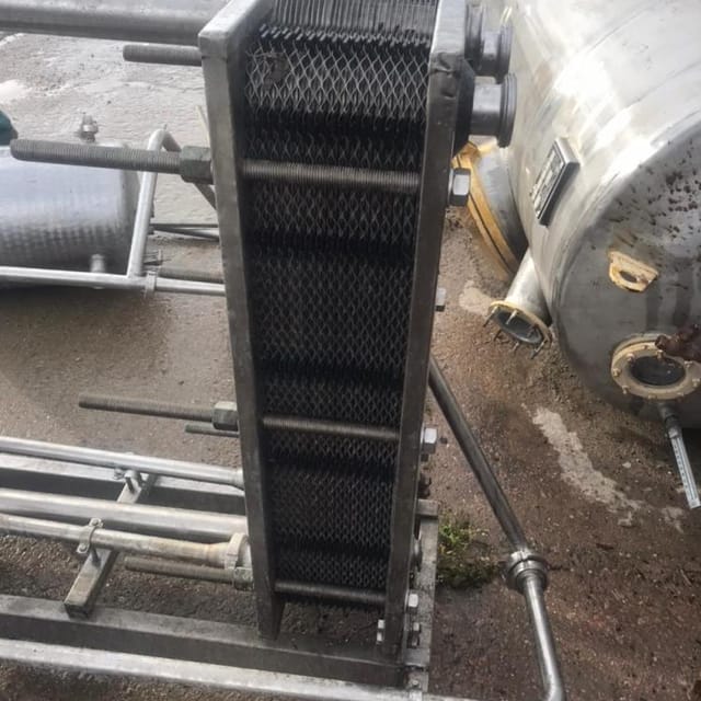 Теплообменник пластинчатый 5000л инв.10867