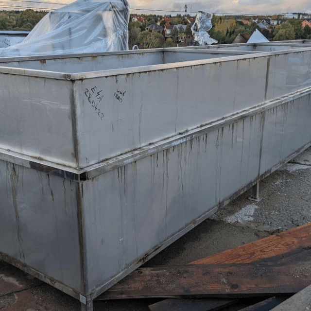 Ванна нержавеющая,  6 куб.м е.1880