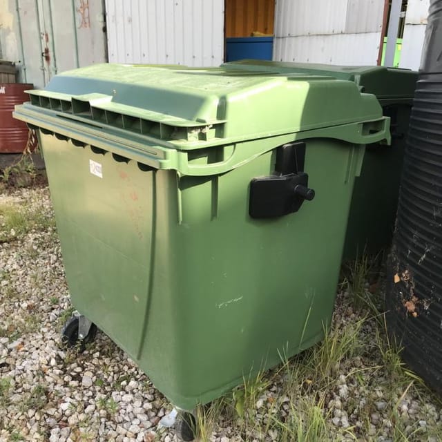 Мусорный бак 600л инв.4328