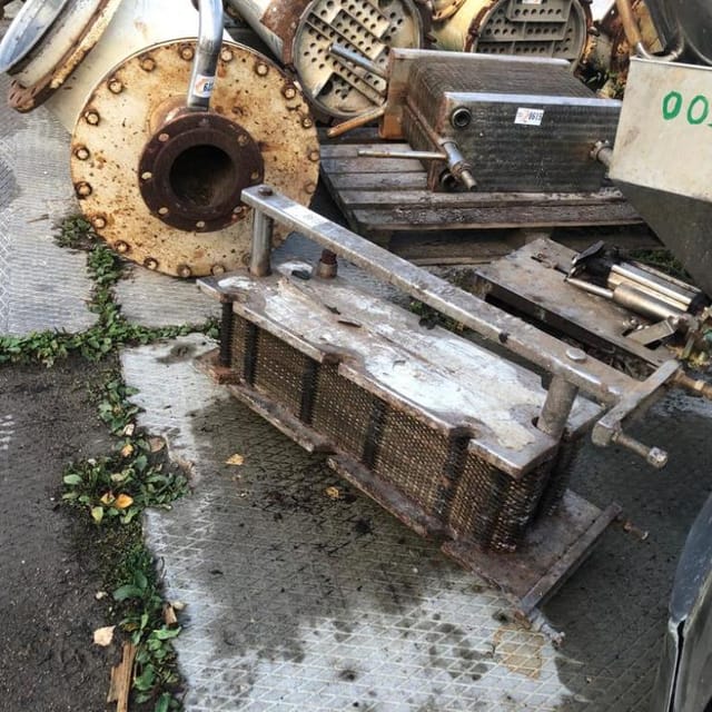 Пластинчатый охладитель ООЛ-3 инв.8619