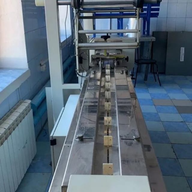 Горизонтальный упаковщик на серво приводе