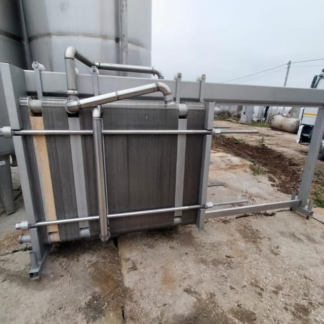 Теплообменник пластинчатый Альфа Лаваль 25т инв.9963