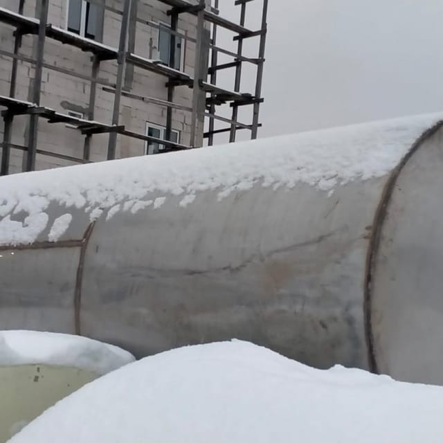 Емкость одностенная 4000л инв.9988