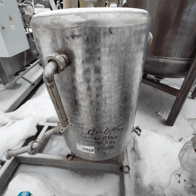 Бак паровой 100л инв.10868