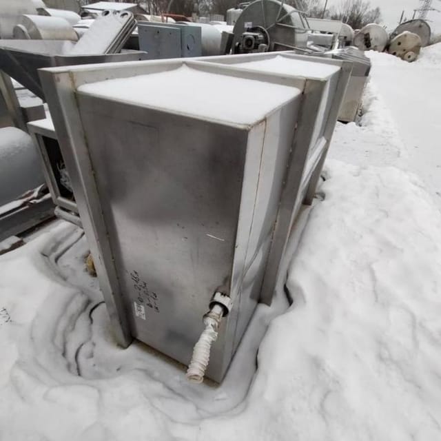 Ванна нержавейка прямоугольная 1000л инв.6184