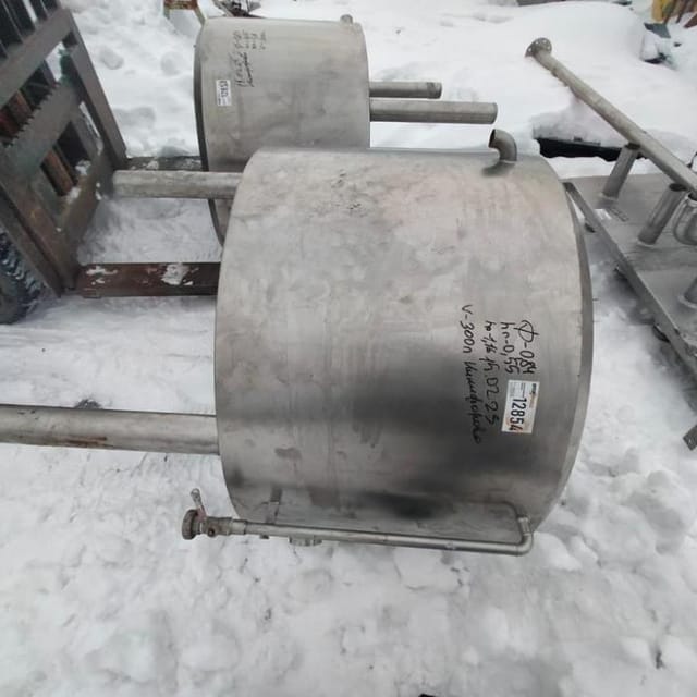 Емкость 300л с рубашкой, ТЭНы инв.12854