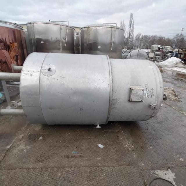 Емкость 2м3 с рубашкой утеплённая инв.10581