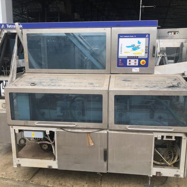 Автомат упаковки в картонный короб Tetra Cardboard Packer 70 инв.9747