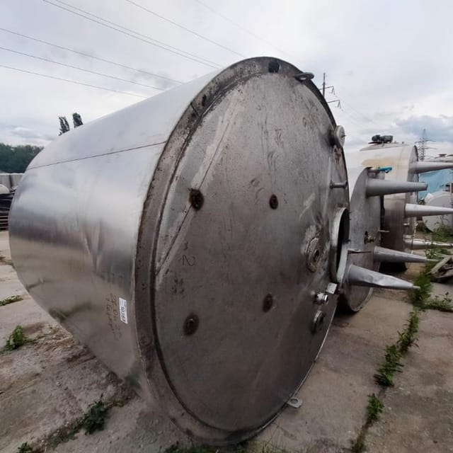 Емкость 6,3куб.м с рубашкой инв.10383