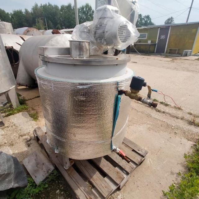 Емкость 200л с рубашкой, пультом инв.11282