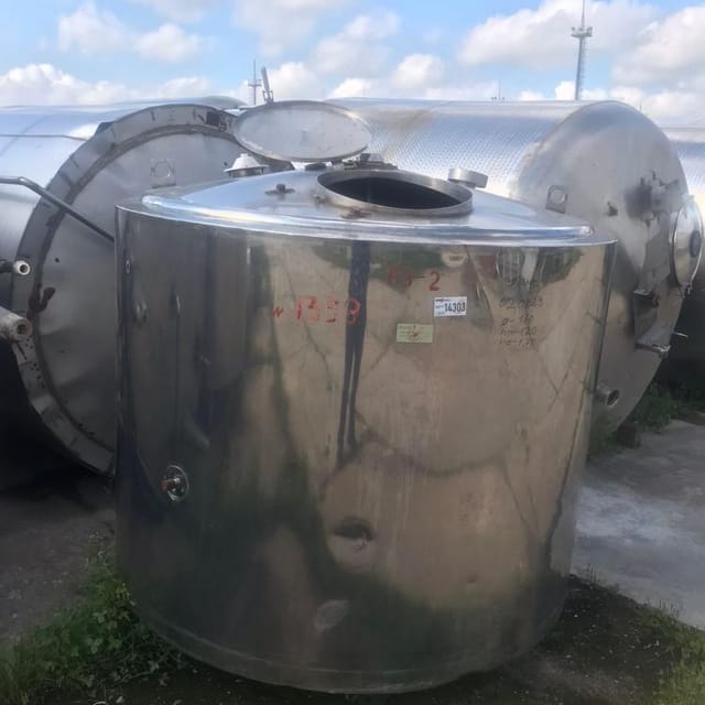 Емкость с рубашкой 2,5куб.м. инв.14303