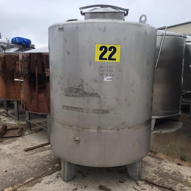 Емкость Я1-ОСВ с рубашкой 2,5 куба инв.14378