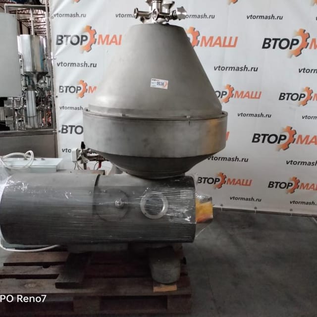 Сепаратор-сливкоотделитель ОСЦП-5 5куб/час пр-во Молния инв.9530