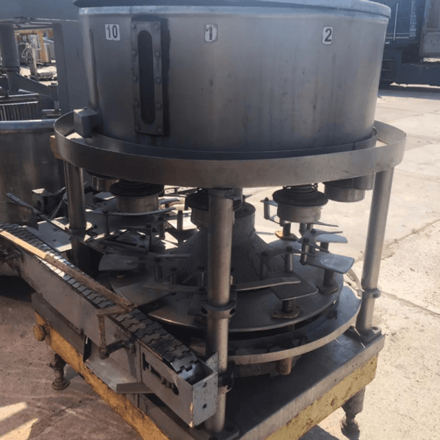 Линия консервирования в стеклобанку объемом 3л инв.7389