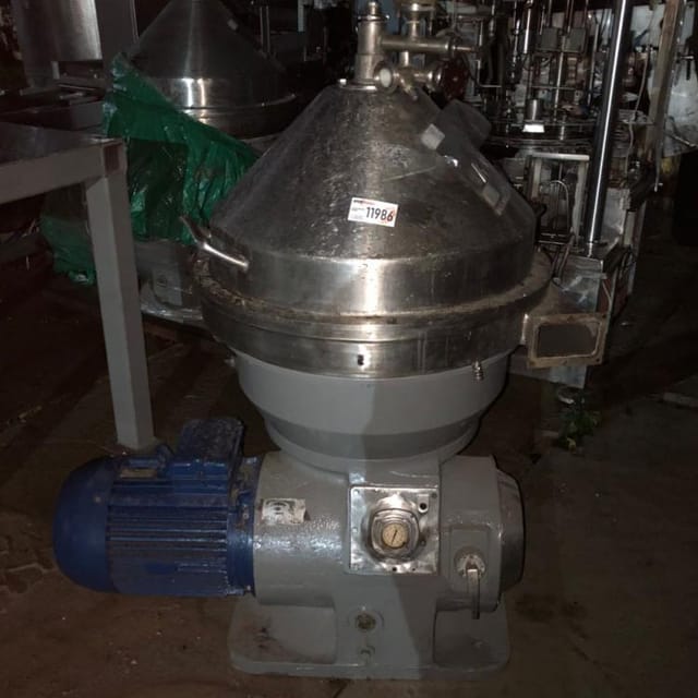 Сепаратор для очистки сыворотки Ж5-ОХ2-С 10т ПЛАВА  инв.11986