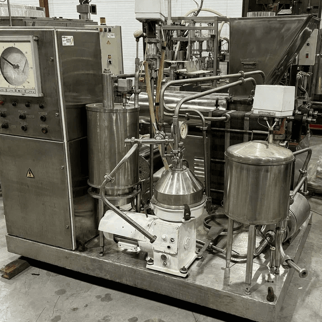 Пастеризатор ПМР, Сепаратор Ж5-ОСЦП-1 (на раме) инв.9370