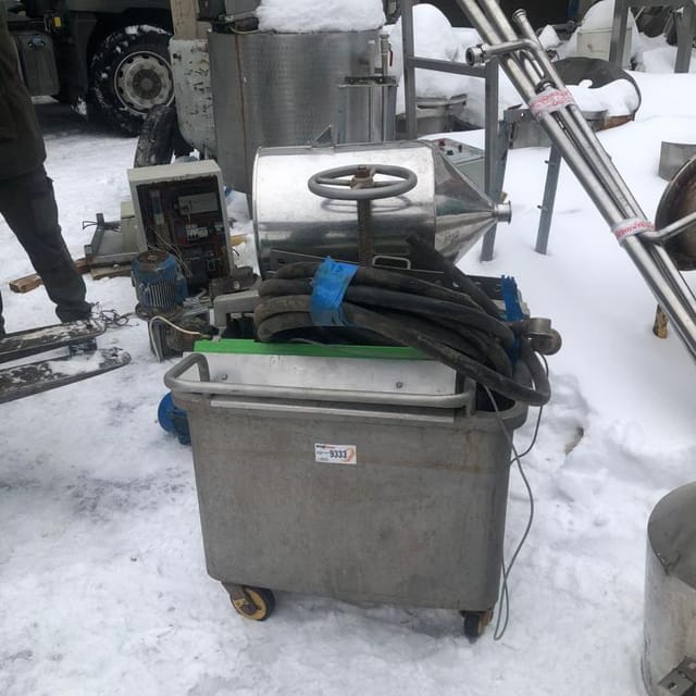 Пресс тележка 200л  инв.9333