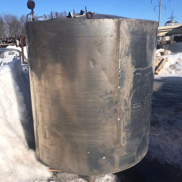 Емкость с рубашкой 2,5 куба инв.11410