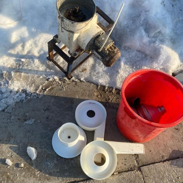 Сепаратор сливкоотделитель Ж5-ОСБ-1000 инв.11414