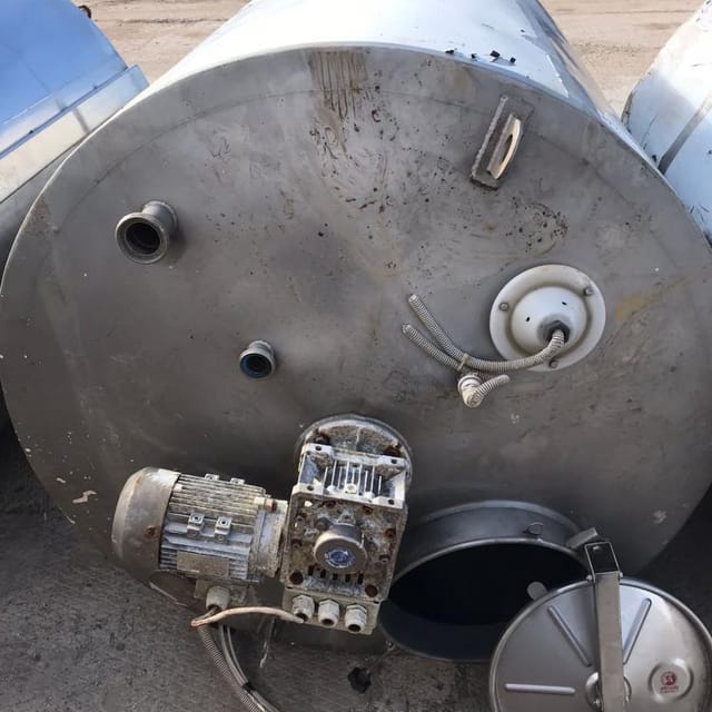 Емкость 1,5 куба с рубашкой инв.11461