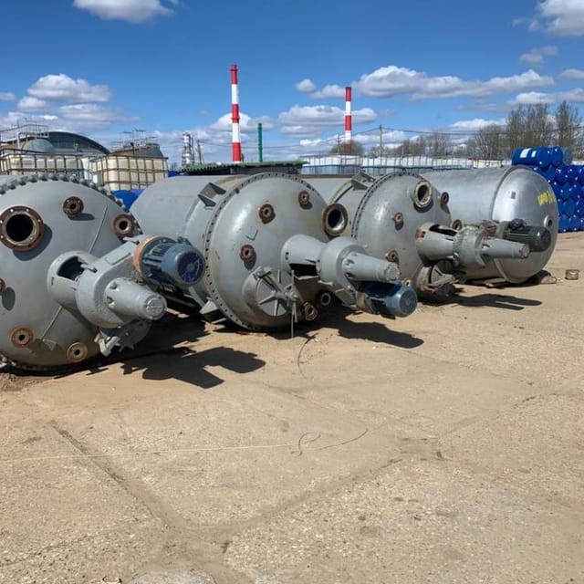 Реактор 6м3 нерж