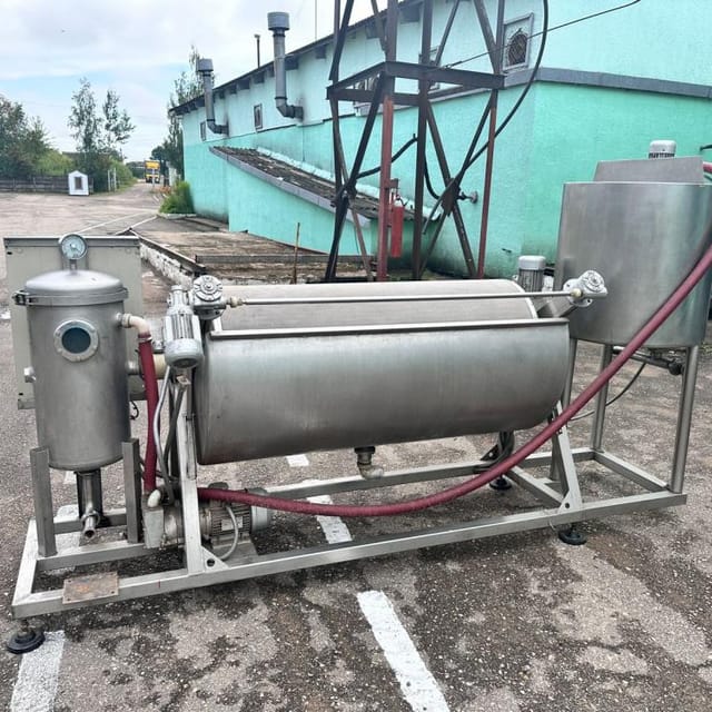 Фильтр-пресс вакуумный барабанный кизельгуровый PADOVAN инв.14512