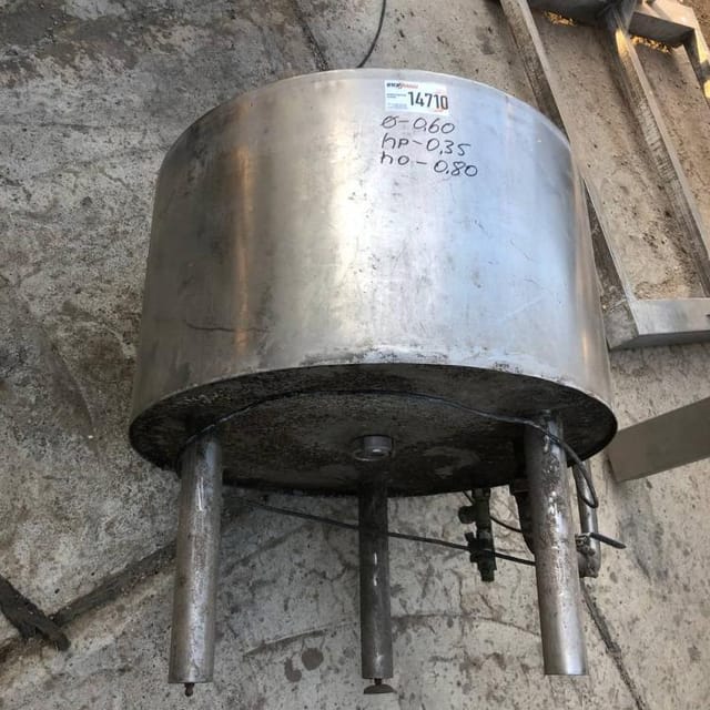 Емкость 90л с рубашкой инв.14710