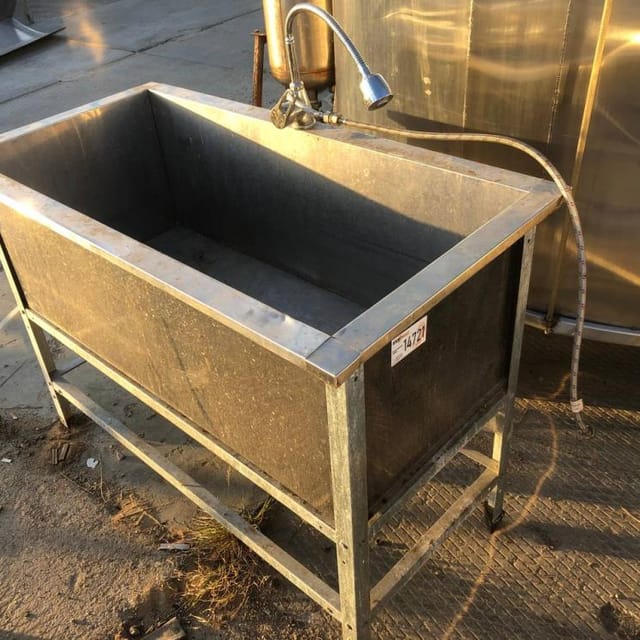 Ванна моечная со смесителем инв.14721