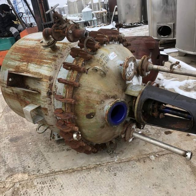 Реактор 1,2 куба эмаль инв.12140