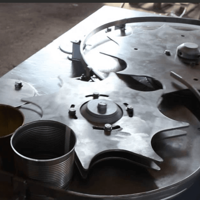 Сменный комплект звездочек на жестебанку 72мм