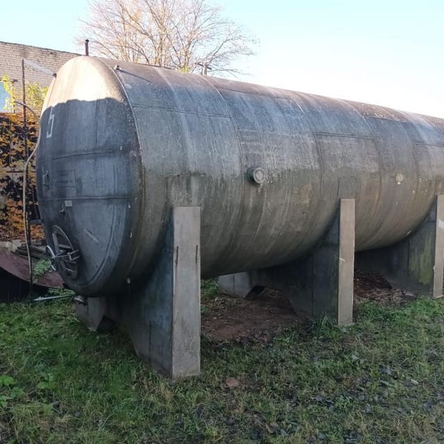 Емкость 40м3 горизонтальная нерж