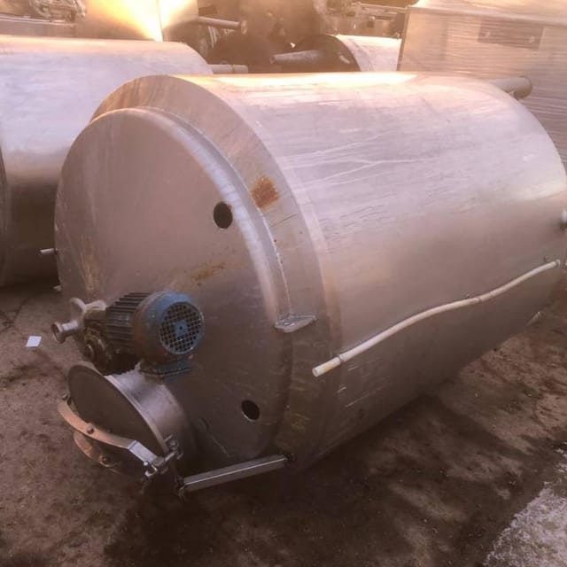 Емкость 1,6 куба с рубашкой инв.12562