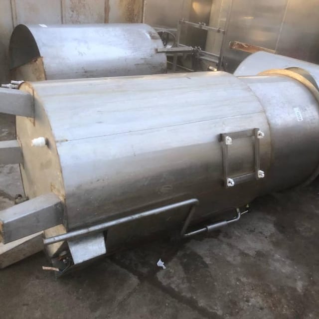 Емкость 1200л с рубашкой инв.12573