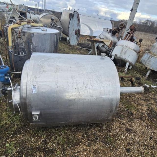 Ёмкость 500л с рубашкой инв.13243