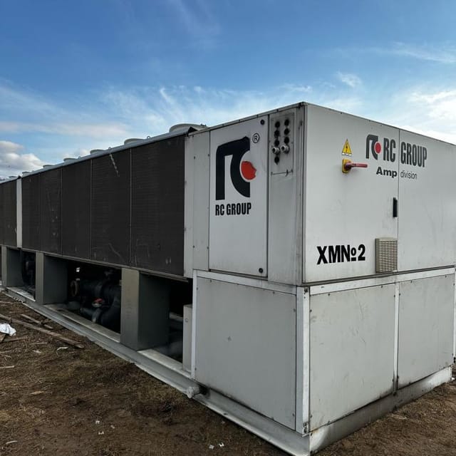 Чиллер 1200кВт по холоду