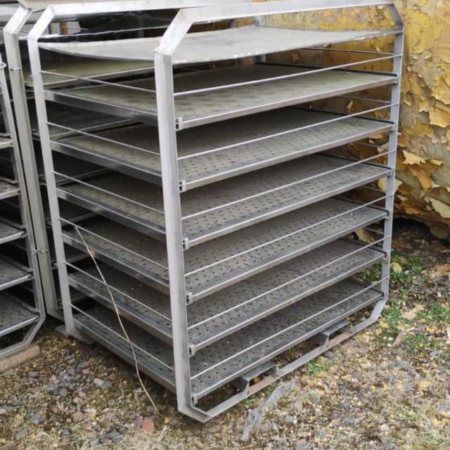 Стеллажи под лапы погрузчика 7 полок