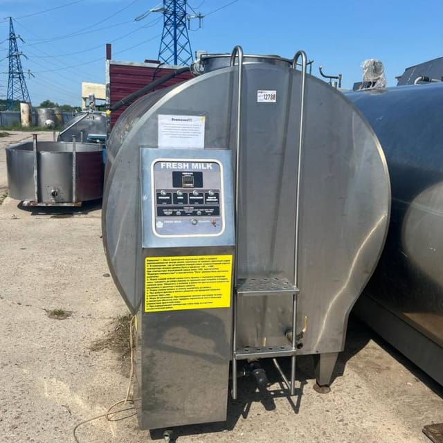 Танк охладитель FreshMilk 4000л инв.12788