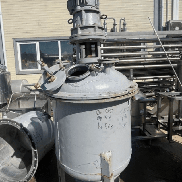 Реактор нержавеющий, объем 250 л е.3732